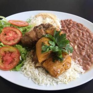 Costela com Mandioca