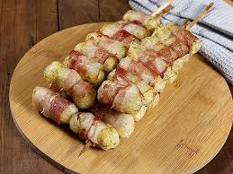 Medalhão de Mandioca com bacon